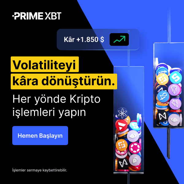 PrimeXBT kullanıcı arayüzü genel bakış türkiye.